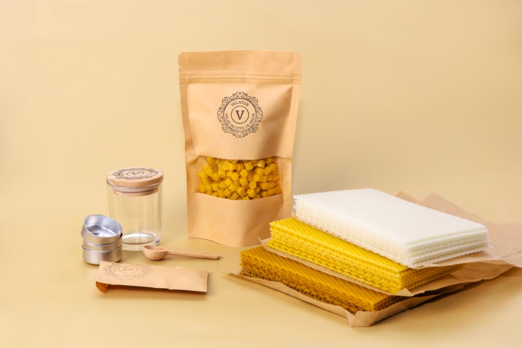 Inicio Kit para velas artesanales de cera de abeja natural